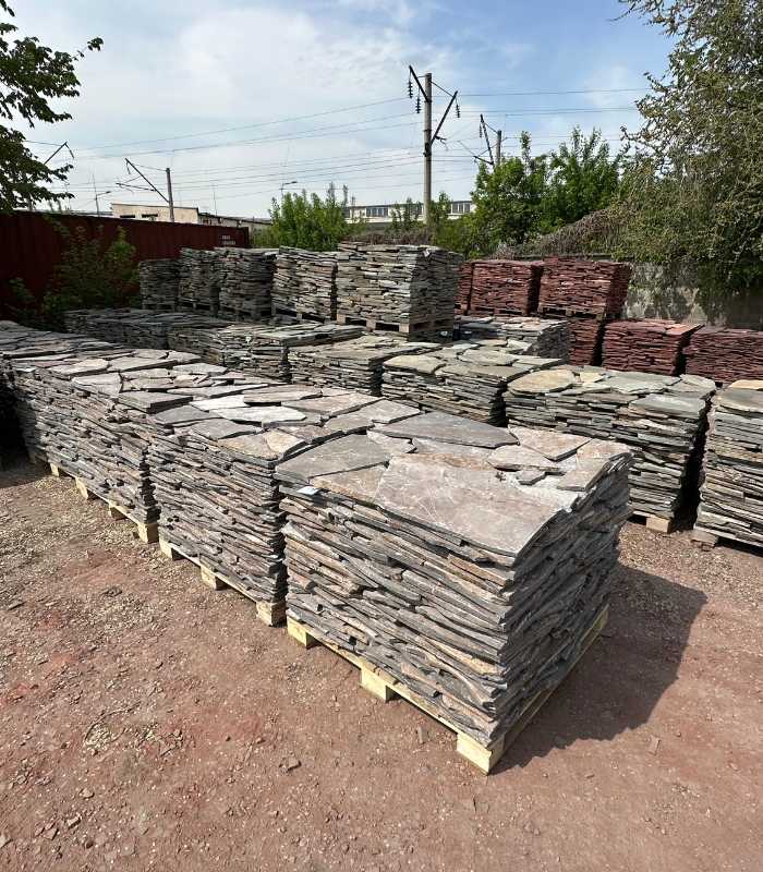 серый плитняк алматы